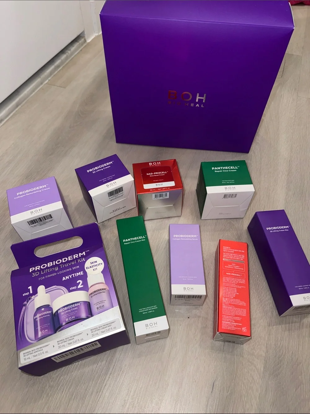 Korean skincare bundle